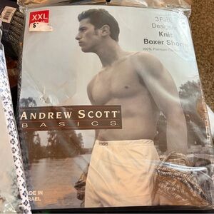 Andrew Scott knit boxer shorts 2 packs 3 in each